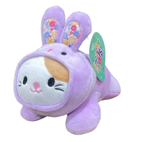 Peluche animalito disfrazado conejo 
